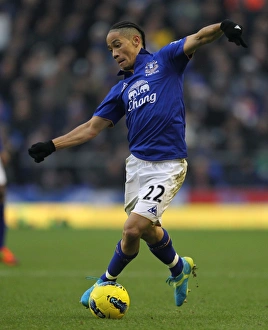 Steven Pienaar in Action: Everton vs Chelsea, Barclays Premier League, Goodison Park (2012)
