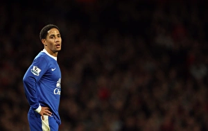 Arsenal 0 V Everton 0 : Emirates Stadium : 16-04-2013 Prints: Steven Pienaar Faces Off Against Arsenal in Scoreless Everton-Arsenal Barclays Premier League Clash at Emirates Stadium