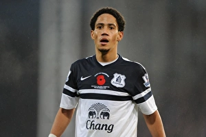 Crystal Palace 0 V Everton 0 : Selhurst Park : 09-11-2013 Prints: Steven Pienaar Faces Off in Scoreless Barclays Premier League Clash Against Crystal Palace at Selhurst Park (09-11-2013)