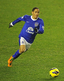 Steven Pienaar at Goodison Park: Everton vs Norwich City, 2012 Barclays Premier League Draw (1-1)