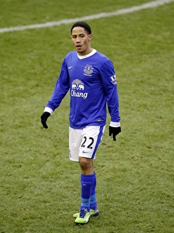 Everton 1 V Chelsea 2 : Goodison Park : 30-12-2012 Prints: Steven Pienaar vs. Chelsea: A Battle at Goodison Park (Everton 1 - Chelsea 2)