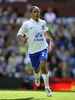 Aston Villa 1 V Everton 3: Villa Park: 25-08-2012 Prints: Steven Pienaar's Brace: Everton's Triumph over Aston Villa (3-1)