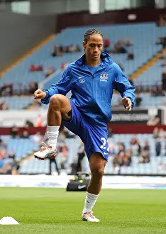 Aston Villa 1 V Everton 3: Villa Park: 25-08-2012 Prints: Steven Pienaar's Brace: Everton's Triumph over Aston Villa - 3-1 in Barclays Premier League (25-08-2012)