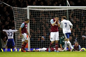 West Ham United 1 V Everton 2 : Upton Park : 22-12-2012 Prints: Steven Pienaar's Double: Everton's Triumph over West Ham United (22-12-2012)