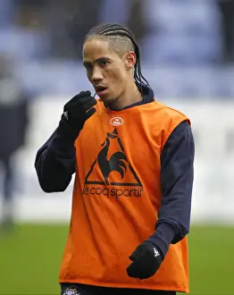 04 February 2012, Wigan Athletic V Everton Prints: Steven Pienaar's Intense Focus: Everton's Training Session Before Wigan Athletic Clash (February 2012)