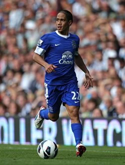 Images Dated 1st September 2012: Steven Pienaar's Lead: Everton's 2-0 Victory Over West Bromwich Albion (September 1, 2012)