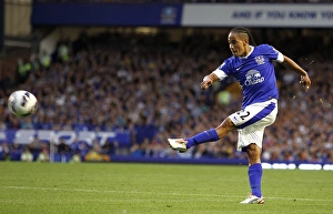Everton 1 V Manchester United 0 : Goodison Park: 20-08-2012 Prints: Steven Pienaar's Stunner: Everton's 1-0 Victory Over Manchester United (2012)