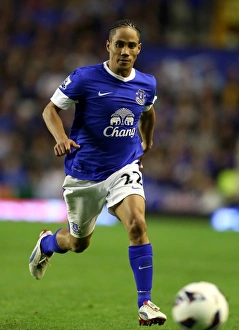 Everton 1 V Manchester United 0 : Goodison Park: 20-08-2012 Prints: Steven Pienaar's Stunner: Everton's Thrilling 1-0 Win Over Manchester United (2012)