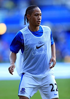 Everton 1 V Manchester United 0 : Goodison Park: 20-08-2012 Prints: Steven Pienaar's Unwavering Determination