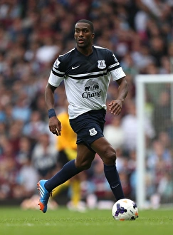 Sylvain Distin Scores the Dramatic Winner for Everton Against West Ham United at Upton Park (21-09-2013)
