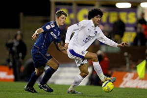 FA Cup Prints: Tarkowski vs. Fellaini: A FA Cup Battle at Oldham Athletic