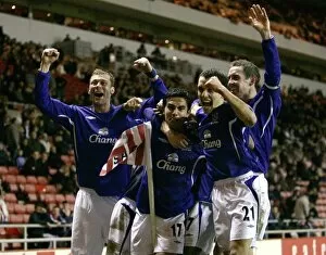 Season 05-06 Gallery: Sunderland vs Everton