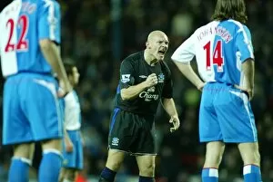 Images Dated 18th December 2004: Thomas Gravesen barks his instructions