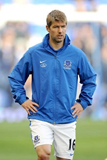 Everton 2 V Sunderland 1 : Goodison Park : 10-11-2012 Prints: Thomas Hitzlsperger Scores the Winning Goal: Everton 2 - Sunderland 1 (10-11-2012)