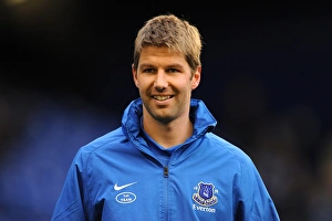 Everton 2 V Sunderland 1 : Goodison Park : 10-11-2012 Prints: Thomas Hitzlsperger's Game-Winning Goal for Everton vs. Sunderland (10-11-2012)