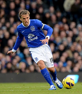 Fulham 2 V Everton 2 : Craven Cottage : 03-11-2012 Prints: Thrilling 2-2 Draw: Phil Neville's Leadership Lifts Everton at Fulham's Craven Cottage (03-11-2012)