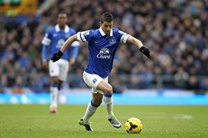 Everton 3 V Liverpool 3 : Goodison Park : 23-11-2013 Prints: Thrilling 3-3 Draw: Kevin Mirallas Shines for Everton vs Liverpool (Barclays Premier League)