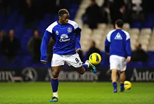 11 January 2012, Tottenham Hotspur V Everton Prints: Thrilling Saha Strike: Everton's Unforgettable Win Against Tottenham Hotspur (11 January 2012)