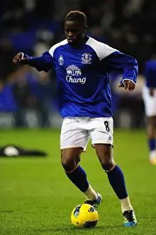 11 January 2012, Tottenham Hotspur V Everton Prints: Thrilling Saha Strike: Everton's Victory Over Tottenham Hotspur in the Premier League (11 January 2012)