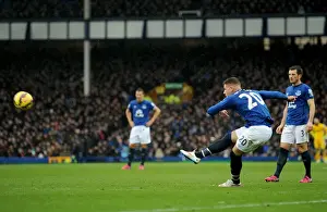 Thundering Shot: Ross Barkley Stuns Leicester City at Goodison Park