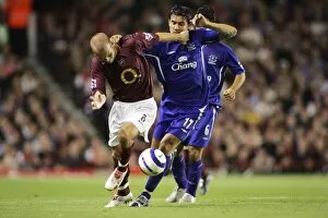 Arsenal v Everton Collection: Tim Cahill