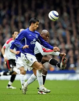 Everton v Fulham Collection: Tim Cahill