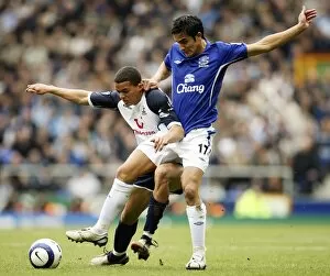 Everton v Spurs Collection: Tim Cahill