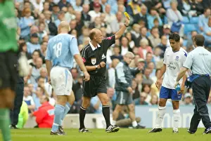 Tim Cahill at City of Manchester Stadium: Manchester Derby - Everton vs Manchester City, September 11, 2004