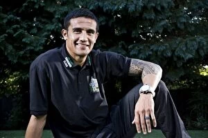 Tim Cahill Feature Collection: Tim Cahill: Everton's Unforgettable Icon - A Legacy in Images