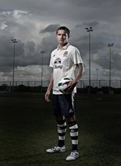 Images Dated 30th September 2010: Tim Cahill: Everton's Unforgettable Legend