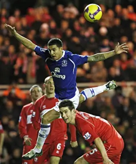 Tim Cahill vs Chris Riggott: A Football Rivalry Unfolds - Everton vs Middlesbrough, 2008 Premier League