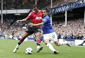 Tim Cahill vs Nani: A Battle for the Ball - Everton vs Manchester United (September 11, 2010, Goodison Park)