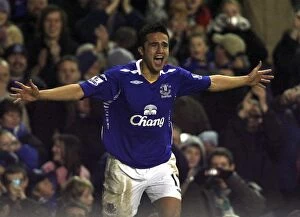 Images Dated 26th December 2007: Tim Cahill's Double: Everton's Triumph Over Bolton Wanderers in the Barclays Premier League