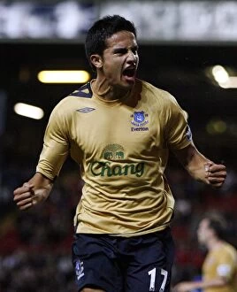 Images Dated 23rd August 2006: Tim Cahill's Dramatic Equalizer: Blackburn Rovers vs. Everton, FA Barclays Premiership, 2006