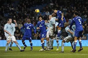 Goal Pic Prints: Tim Cahill's Epic Goal: Everton's First against Manchester City (08/09)