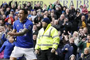 Tim Cahill's Four-Goal Onslaught: Everton's Triumph Over Fulham in the Barclays Premier League (28 April 2012, Goodison Park)