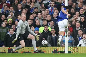 Goal Pic Prints: Tim Cahill's Game-winning Goal: Everton's FA Cup Triumph over Aston Villa (08/09)