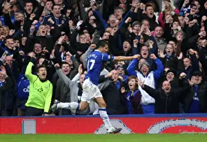 2009 Prints: Tim Cahill's Hat-Trick: Everton's FA Cup Triumph Over Aston Villa (08/09)