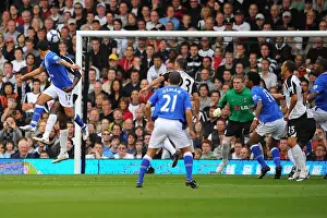 Tim Cahill's Historic First Goal for Everton in the Premier League: Fulham vs. Everton
