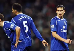 Tim Cahill's Intense Focus Against Manchester City - Everton vs. Manchester City, 2008 Barclays Premier League