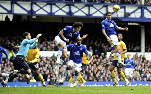 Everton V West Brom Prints: Tim Cahill's Stunner: Everton's Thrilling 1-0 Victory over West Bromwich Albion in the 2008-09 Premier League