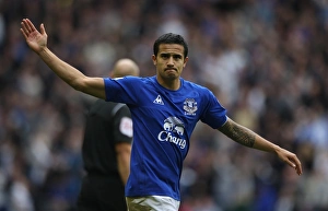 Tim Cahill Prints: Tim Cahill's Thrilling Goal: Everton vs