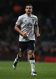 14 January 2012, Aston Villa V Everton Prints: Tim Cahill's Thrilling Goal: Everton's Premier League Victory at Aston Villa (14 January 2012)