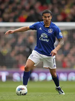 Framed Print : Tim Cahill's Thrilling Goal: Everton's Victory Over Norwich City (07 April 2012, Carrow Road) Framed Print : Tim Cahill's Thrilling Goal: Everton's Victory Over Norwich City (07 April 2012, Carrow Road)