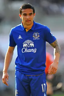 24 March 2012 V Swansea City, Liberty Stadium Prints: Tim Cahill's Thrilling Goal: Everton's Victory Over Swansea City (BPL)