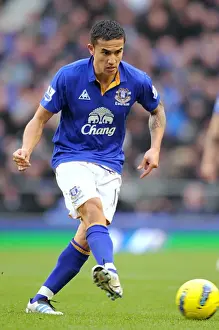 Tim Cahill's Thunderbolt: Everton's Iconic Goal vs. Blackburn Rovers, Premier League - Goodison Park