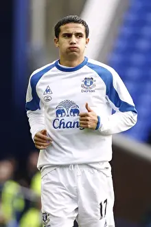 19 March 2011 Everton V Fulham Prints: Tim Cahill's Thunderbolt: Everton's Unforgettable Victory Over Fulham (19 March 2011)