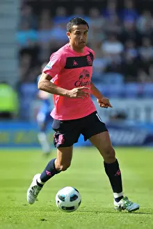 30 April 2011 Wigan Athletic V Everton Prints: Tim Cahill's Unforgettable Performance: Everton vs