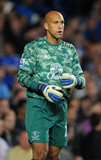15 October 2011 Chelsea V Everton Prints: Tim Howard in Action: Chelsea vs
