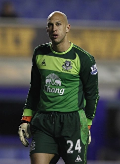 09 Mar 2011 Everton V Birmingham City Prints: Tim Howard in Action: Everton vs Birmingham City
